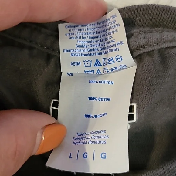 Star Wars Yoda Best Dad grey tee shirt size large - Picture 8 of 8